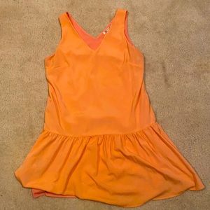 Orange dress